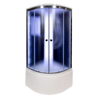 Душевая кабина Deto B90S LED BLACK